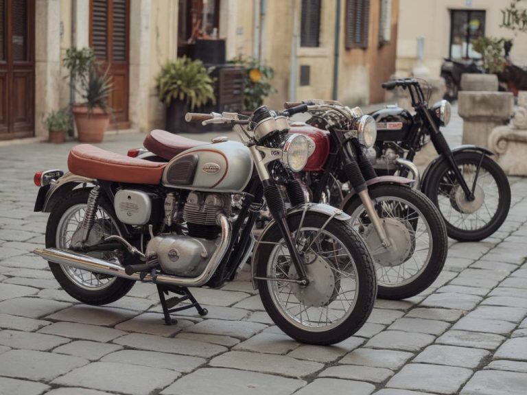 Les motos rétro font un retour remarqué sur les routes françaises