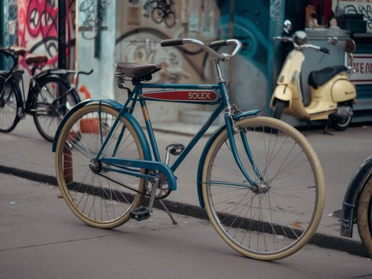 Le Solex : icône rétro de la mobilité urbaine en France