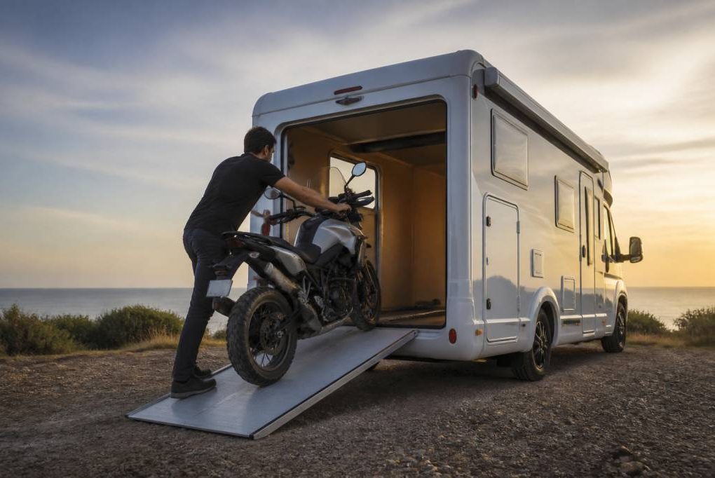 Camping car avec garage moto : les meilleurs modèles et conseils pour bien choisir