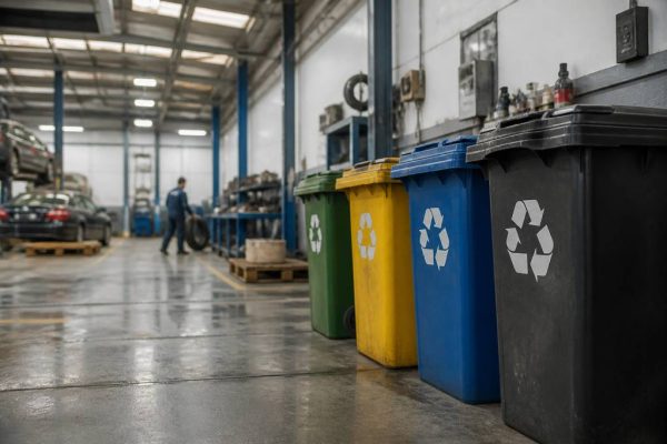 Gestion des déchets industriels : bonnes pratiques pour les professionnels de l’automobile