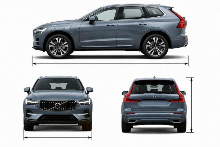 Dimensions XC6 longueur, largeur et hauteur du Volvo SUV